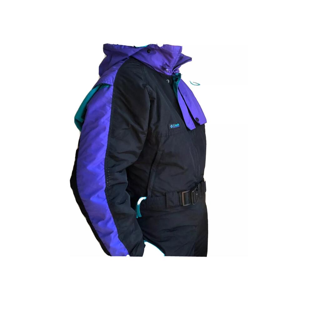 Mens or Women's Unisex VTG Columbia 80s 90s Full Ski Suit Retro Small